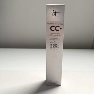 IT Cosmetics  CC+ Cream Full Coverage Color Correcting Foundation with SPF 50+